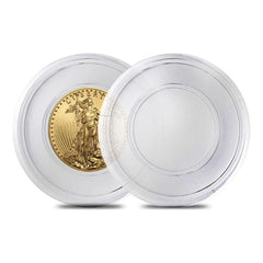 Guardhouse Direct-Fit Coin Capsules - 1/10 oz Gold Eagle 16.5mm - 250 Pack