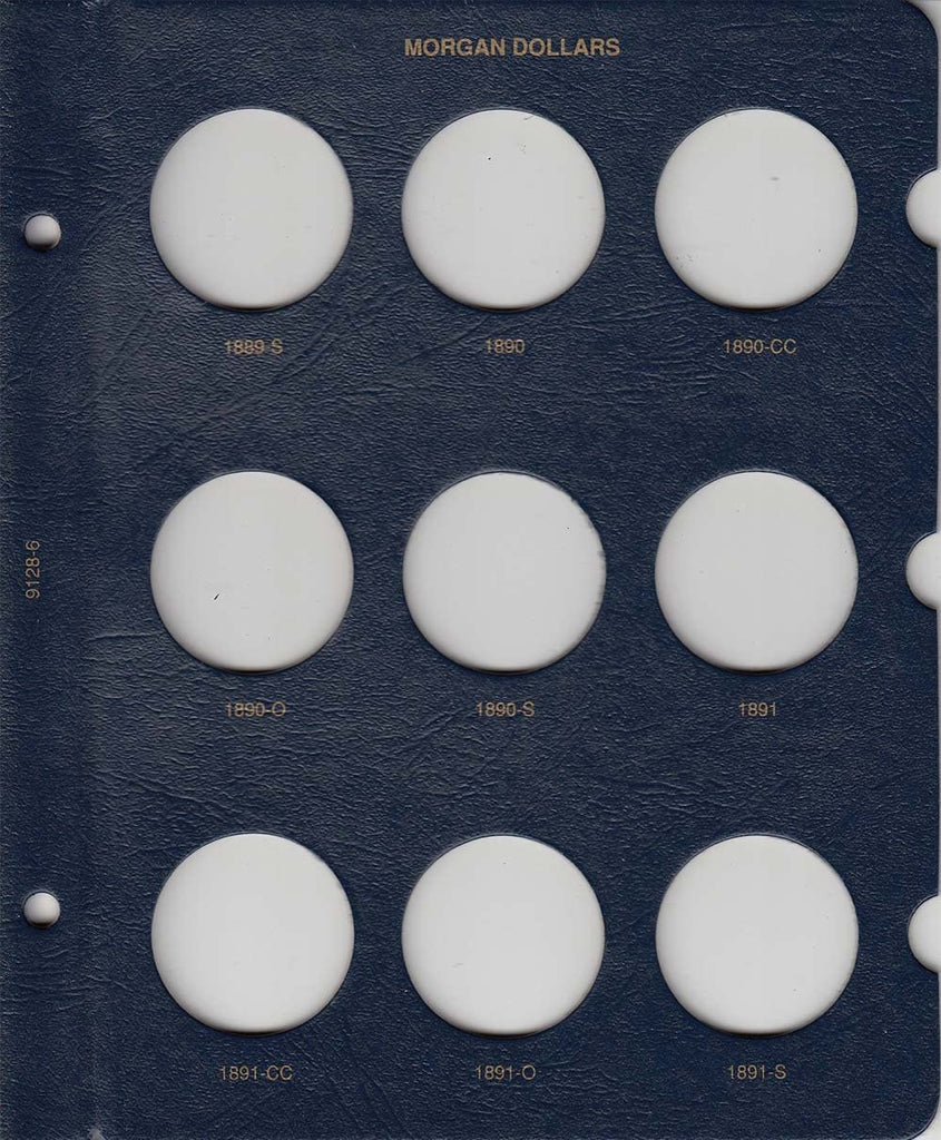 Whitman US Morgan Dollar Page 9128-6