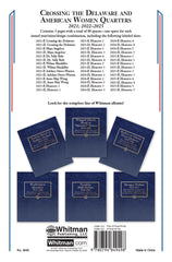 Whitman Delaware Crossing & American Women Quarters Coin Album 2021-2025 #4949