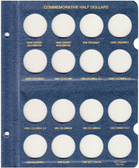 Whitman US Commemorative Half Dollars Coin Album Volume I #9159