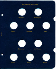 Whitman Statehood DC & Territorial Quarters Type Set Coin Album 1999-2009 #2644