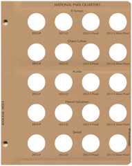 Dansco US National Park Quarter w/ Proofs Album 1910-2015 #8146