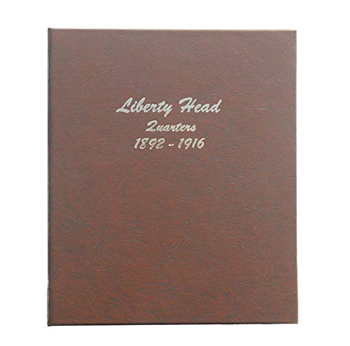 Dansco US Barber/Liberty Head Quarter Coin Album 1892-1916 #7130