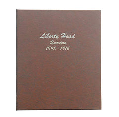 Dansco US Barber/Liberty Head Quarter Coin Album 1892-1916 #7130