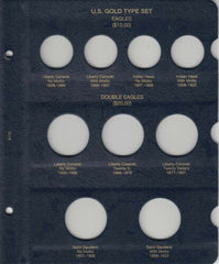 Whitman United States Gold Type Set Album #9170