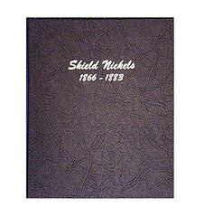 Dansco US Shield Nickel Coin Album 1866-1883 #6110