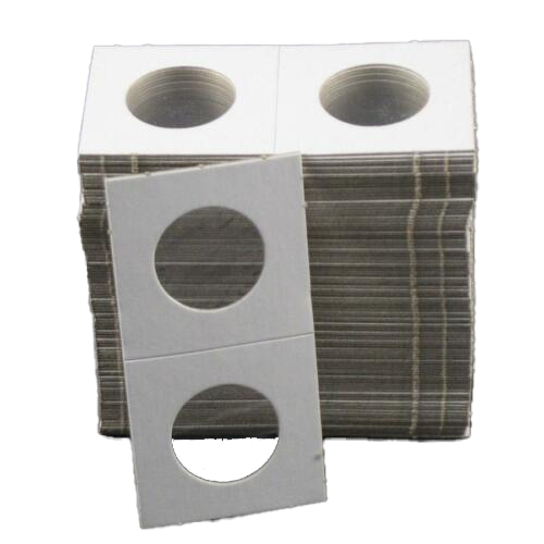 Guardhouse Small 1.5" x1.5" Nickel Paper Coin Flip 100 Pack