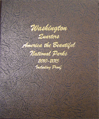 Dansco US National Park Quarter w/ Proofs Album 1910-2015 #8146
