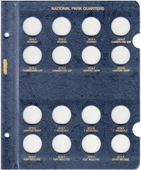 Whitman US National Park Quarter Coin Album 2016 - 2021 P, D & S Mints Volume 2 #3059