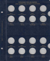 Whitman Delaware Crossing & American Women Quarters Coin Album 2021-2025 #4949