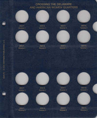 Whitman Delaware Crossing & American Women Quarters Coin Album 2021-2025 #4949