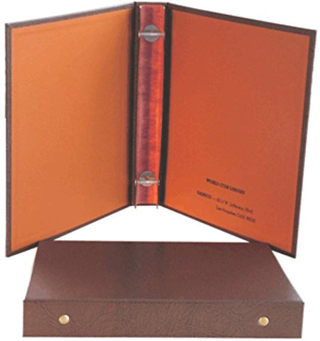 Dansco 1 1/4" Blank Binder Album, Holds 7-8 pages