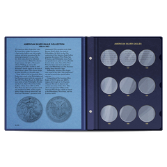 Whitman US American Silver Eagle Coin Album 1986-2021 #3395