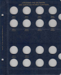 Whitman Delaware Crossing & American Women Quarters Coin Album 2021-2025 #4949