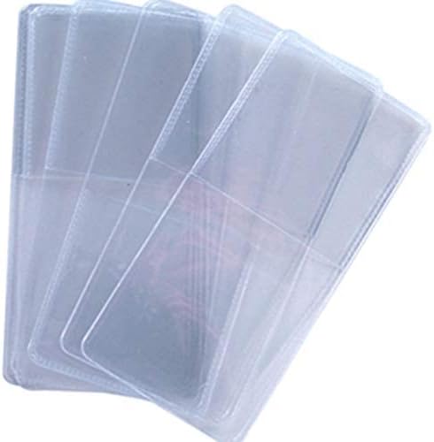 1,000 Pack Double Pocket 2x2 Unplasticized Vinyl Flips Safe for Long Term Coin Storage