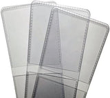 1,000 Pack Double Pocket 2x2 Unplasticized Vinyl Flips Safe for Long Term Coin Storage