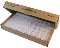 Guardhouse Direct-Fit Coin Capsules - Quarter 24mm - 250 Pack