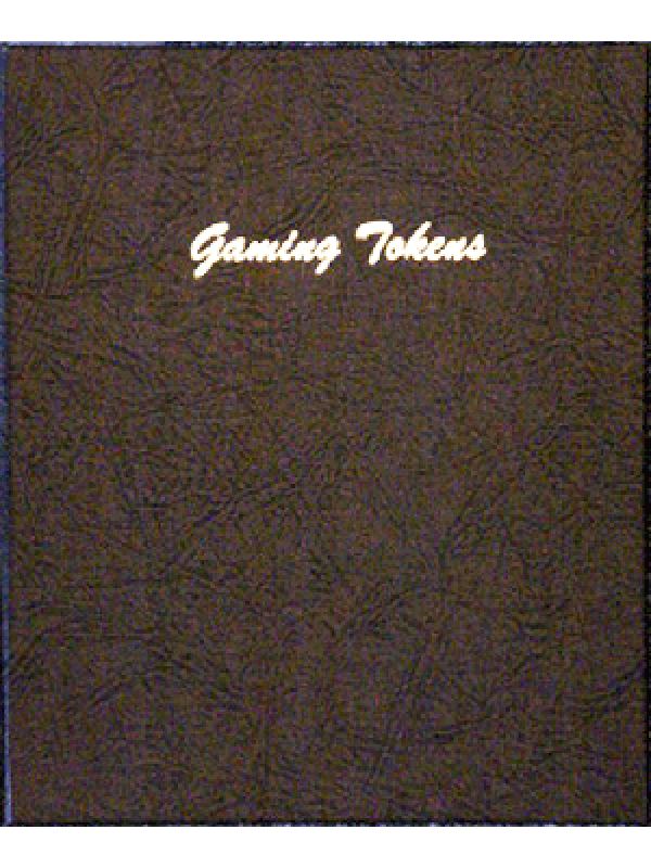 Dansco Gaming Tokens 38mm Coin Album #7005