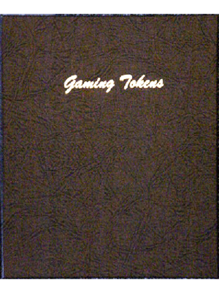 Dansco Gaming Tokens 38mm Coin Album #7005