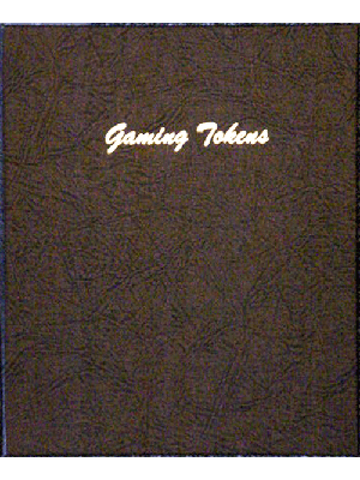Dansco Gaming Tokens 38mm Coin Album #7005