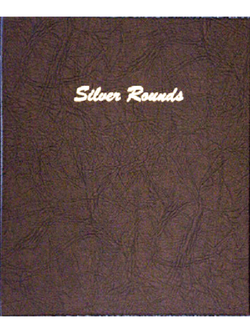 Dansco Silver Rounds Coin Album #7084