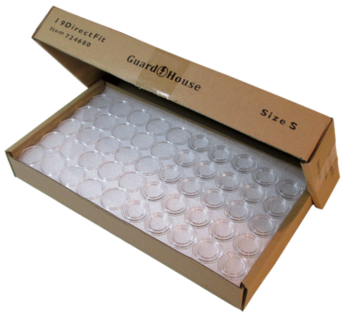 Guardhouse Direct-Fit Coin Capsules - Cent 19mm - 250 Pack