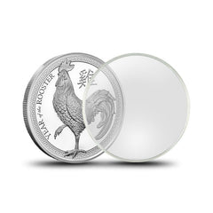 Guardhouse Direct-Fit Coin Capsules - Silver Round 39mm - 250 Pack