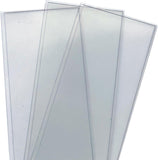 Semi-Rigid Currency Holders - Medium/Modern Size 3" x 6.5" - Archival Safe Unplasticized Banknote Protectors - Pack of 100