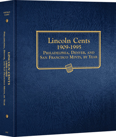 Whitman US Lincoln Cent Coin Album 1909-1995 #9112