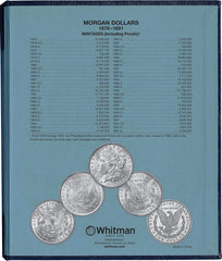 Whitman US Morgan Dollar Album 1878-1891 #9128