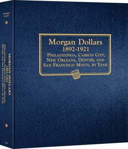 Whitman US Morgan Dollar Coin Album 1892-1921 #9129
