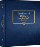 Whitman US Presidential Dollars Type Set Coin Album 2007-2020 #2183