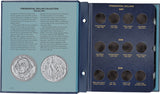 Whitman US Presidential Dollars Type Set Coin Album 2007-2020 #2183