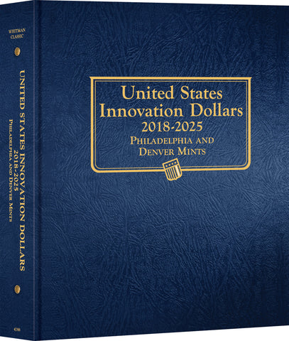 Whitman US Innovation Dollar Coin Album 2018-2025 #4788