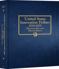 Whitman US Innovation Dollar Coin Album 2018-2025 #4788