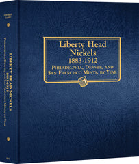 Whitman US Liberty "V" Nickel Coin Album 1883-1912 #9114