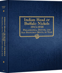 Whitman US Buffalo Nickel Coin Album 1913-1938 #9115