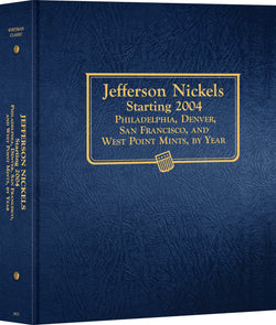 Whitman US Jefferson Nickel Coin Album (2004+) #1973