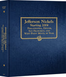 Whitman US Jefferson Nickel Coin Album (2004+) #1973