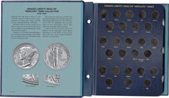 Whitman US Mercury Dime Coin Album 1916-1945 #9118