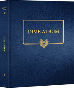 Whitman Dime Album Blank Pages #4476