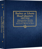 Whitman US Liberty Head (Barber) Quarter Album 1892-1916 #9120