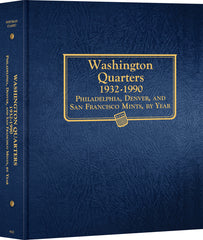 Whitman US Washington Quarter Coin Album 1932-1990 #9122