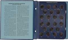 Whitman US Washington Quarter Coin Album 1932-1990 #9122