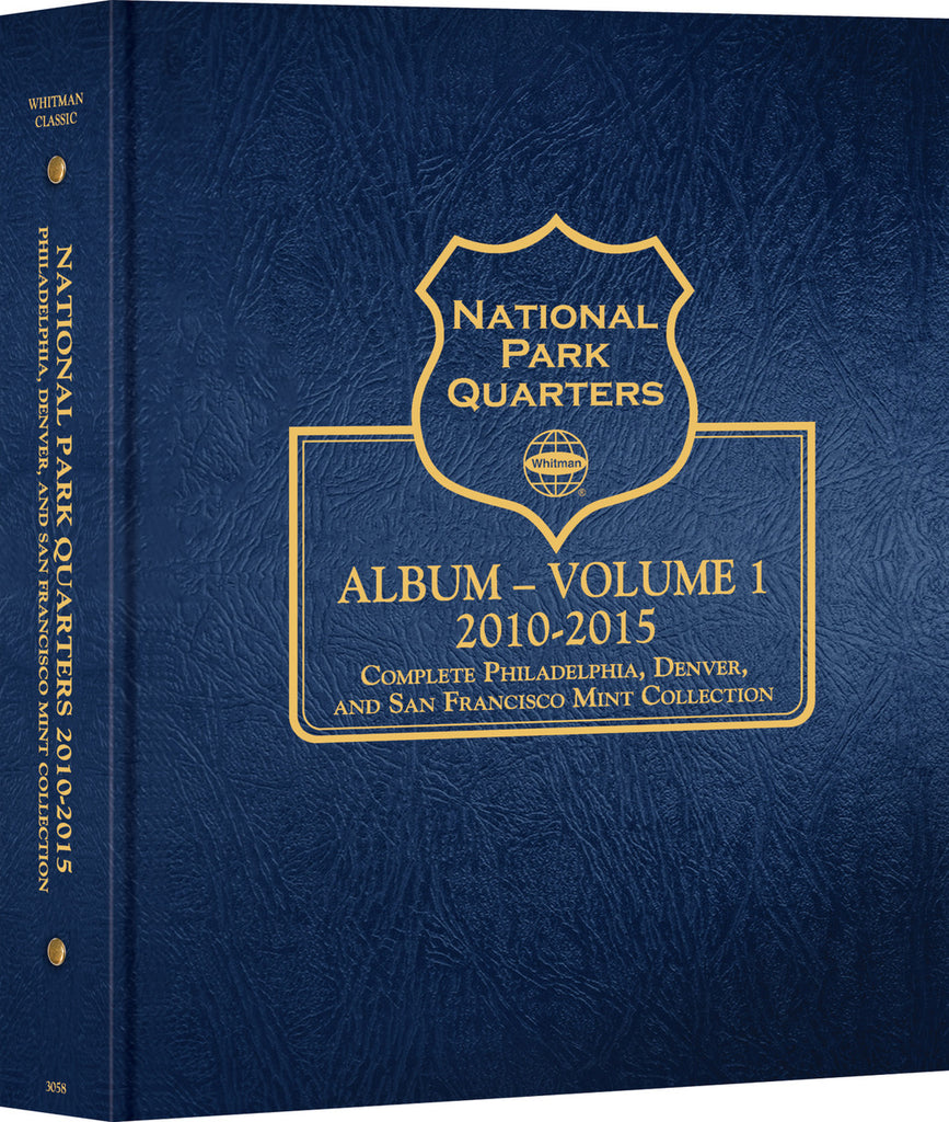 Whitman US National Park Quarter Coin Album 2010-2015  #3058