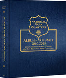 Whitman US National Park Quarter Coin Album 2010-2015  #3058