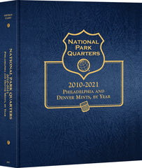 Whitman US National Park Quarter Coin Album 2010-2021 #3057