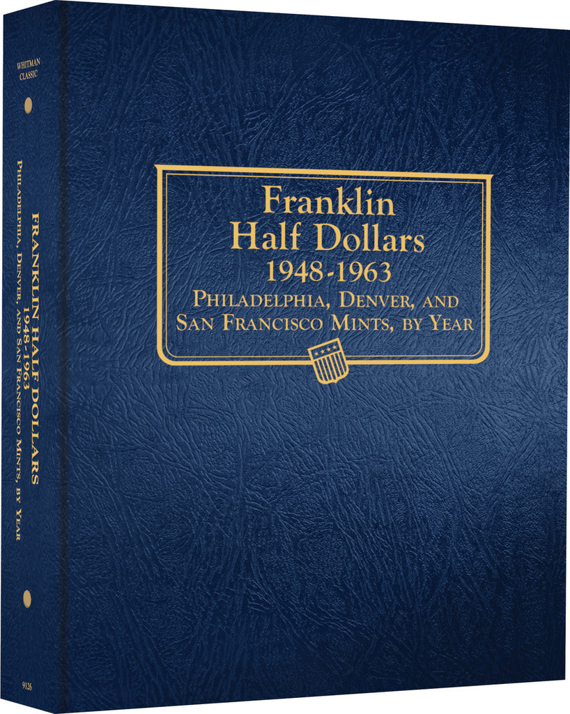Whitman US Franklin Half Dollar Coin Album 1948-1963 #9136