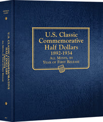 Whitman US Commemorative Half Dollars Coin Album 1892-1934 #4933