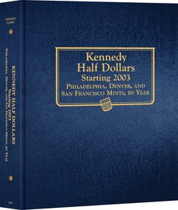 Whitman US Kennedy Half Dollar Coin Album (2003+) #5045